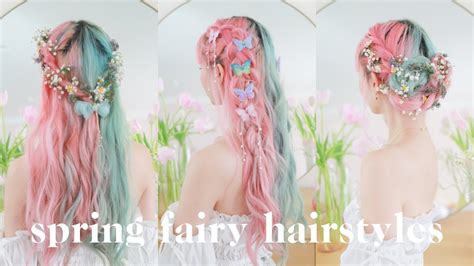 Easy And Gorgeous Fairy Hairstyles Youtube