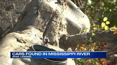 Mississippi River Low Water Levels Lead To Unusual Discovery Of Cars At