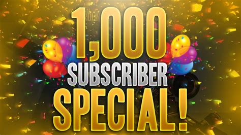 1000 Subscriber Special Youtube