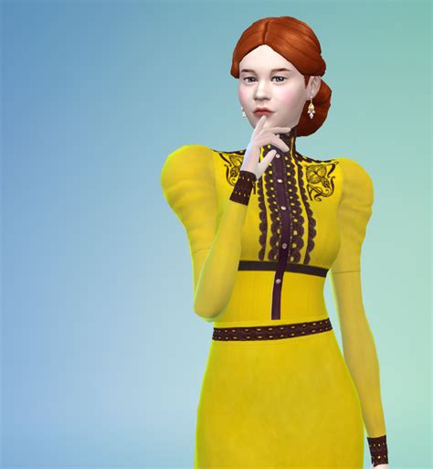 Sims 4 Ccs The Best Clothes Set Crimson By Budgie2budgie
