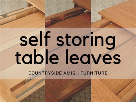 481 x 641 jpeg 33 кб. Self Storing Amish Table Leaves - Countryside Amish Furniture