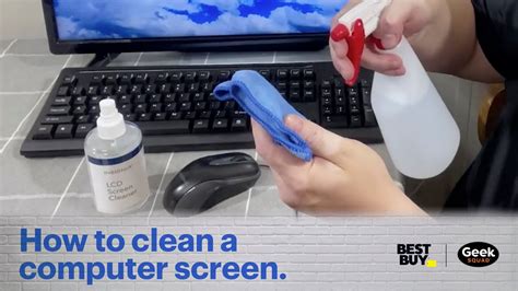 How To Clean A Computer Screen Tech Tips From Best Buy Youtube