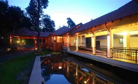 The property is located on a hill with great views of tree covered mountains and verdant valleys. The Windflower Resort & Spa, Vythiri,Wayanad:Photos ...