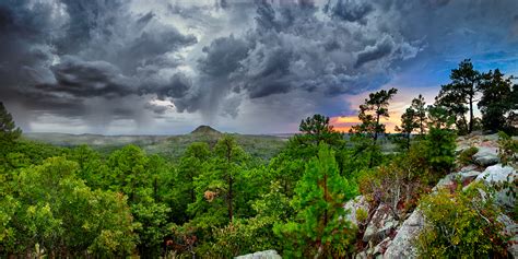 052419 Featured Arkansas Photographyapproaching Storm Over Pinnacle