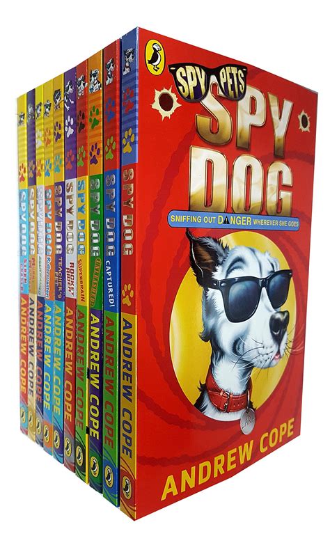 Spy Pets Spy Dog Series 10 Books Collection Set By Andrew Cope By