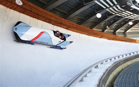 Heres How The 2018 Winter Olympics Bobsled Track Was Constructed