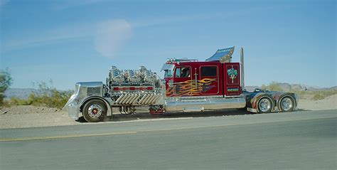 3424 Hp Thor24 Semi Truck With Twin V 12 Engines 12 Superchargers