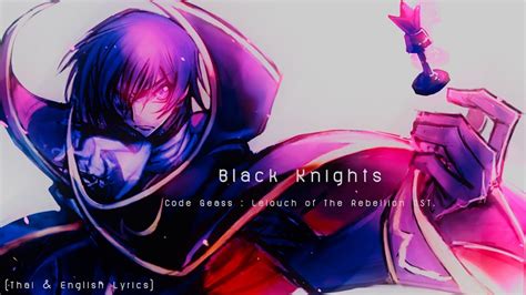 Black Knights By Kotaro Nakagawa ― Code Geass Lelouch Of The Rebellion R1 Ost 【th And Eng