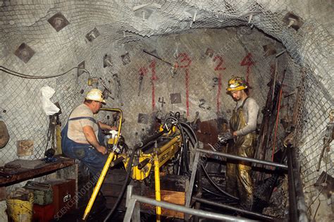 Silver Mining Stock Image T8500161 Science Photo Library