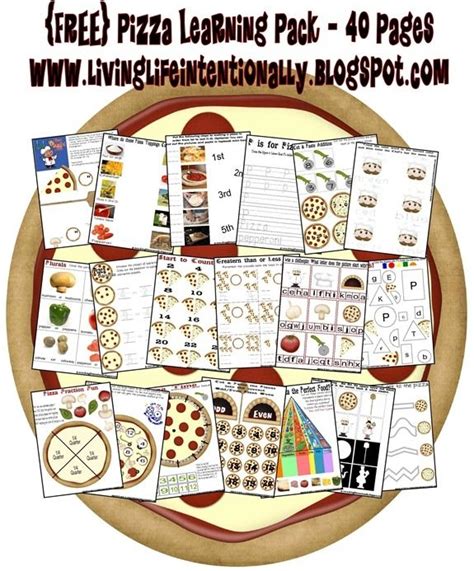 Addition With Pictures Pizza Toppings Worksheets 99worksheets