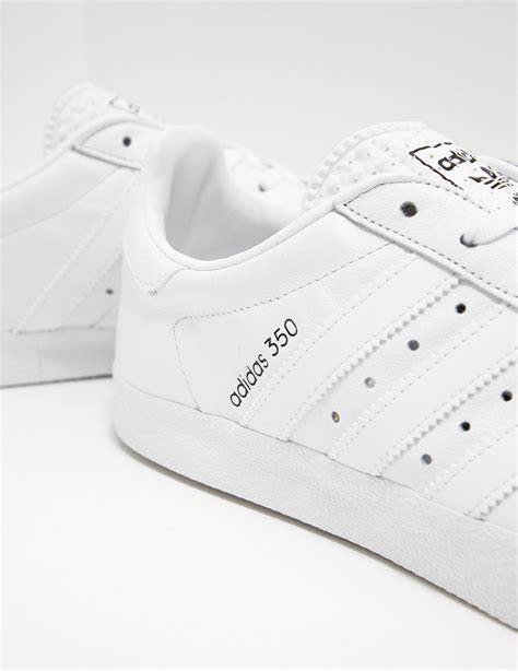 Adidas Originals Mens 350 Leather White For Men Lyst
