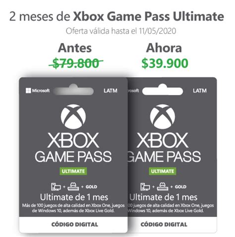 Promoción Xbox Game Pass Ultimate Posa Colombia