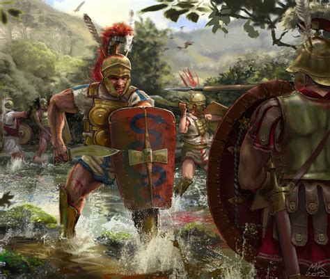 Samnite Warriors Fighting Soldiers Of The Roman Republic Ancient War