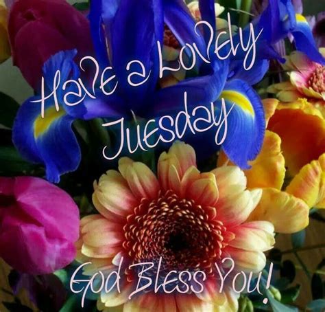 Have A Lovely Tuesday Quotes Quote Days Of The Week Blessings Tuesday