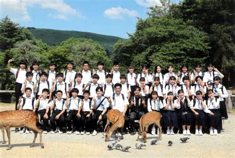 3年生修学旅行（集合写真）奈良・東大寺｜行田市立長野中学校