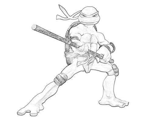 Do you know them all ? Ninja Turtles Coloring Pages Donatello - High Quality ...