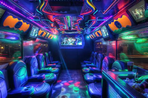 With party bus rentals, getting there is half the fun! Armored Car Limo Bus | Clean Ride Limo