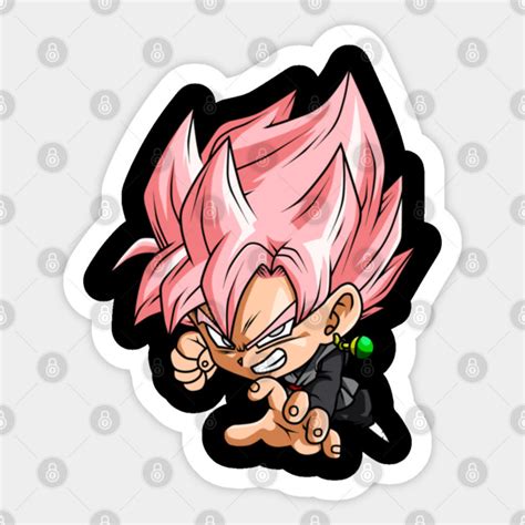 Goku Black Super Sayian Rose Chibi Goku Black Rose