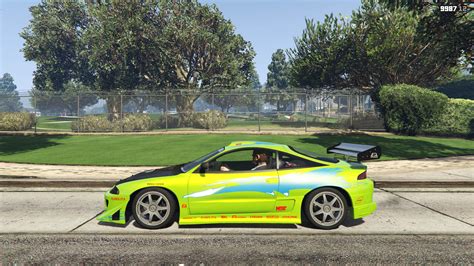 Brians Mitsubishi Eclipse Gs 1995 Fast And Furious Add On Gta5