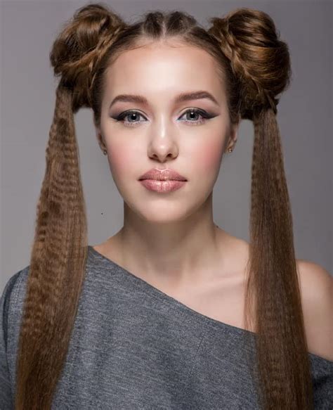 Details Cute Two Pony Hairstyle Super Hot Ceg Edu Vn