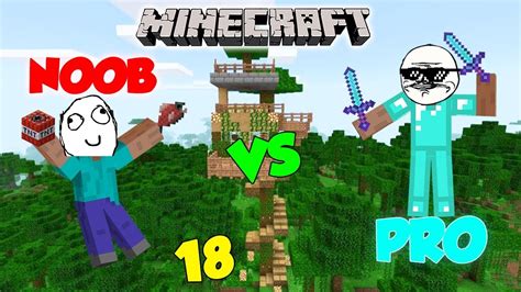Noob Vs Pro Minecraft 18 Youtube