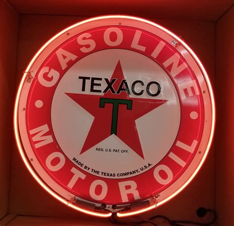 This Item Is Unavailable Etsy Neon Signs Texaco Oil Ts