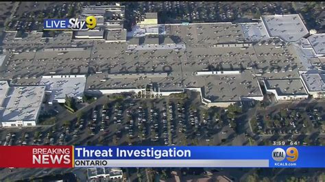 Threat Closes Stores At Ontario Mills Mall Youtube