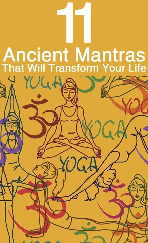 Ancient Mantras That Will Transform Your Life Yoga Mantras Yoga