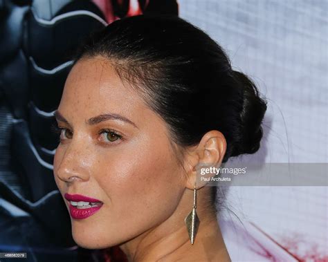 Actress Olivia Munn Attends The Los Angeles Premiere Of Robocop On