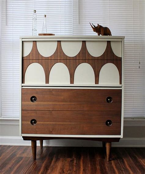 50 Beautiful Vintage Painted Mid Century Furniture Ideas Retro