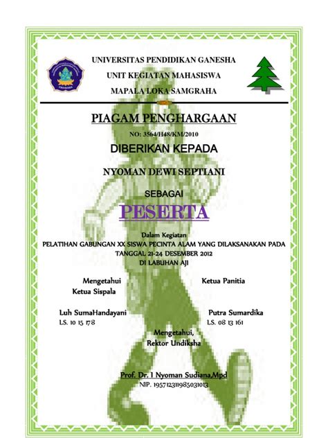 Namun yang akan saya bagikan saya menggunakan corel untuk desainnya. piagam penghargaan