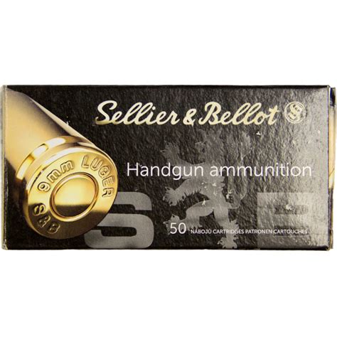 Ammomart 9mm Luger Sellier And Bellot 115gr Fmj 50 Rounds