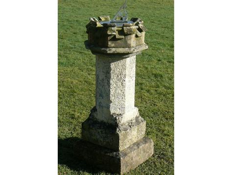 Antique Stone Sundial Stone Statues Holloways Garden Antiques