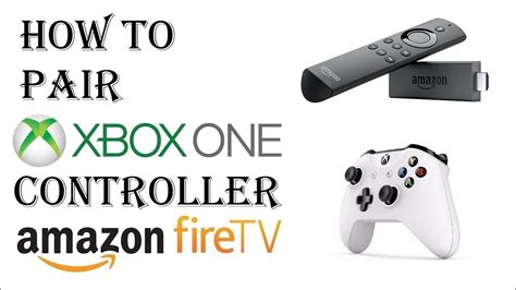 How To Pair Xbox One Controller To Amazon Fire Stick Tv 4k Youtube