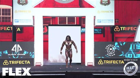Ms Olympia Andrea Shaw Posing Routine Youtube