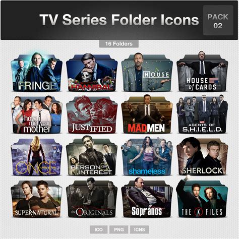 Tv Series Folder Icons Pack 02 By Limav On Deviantart