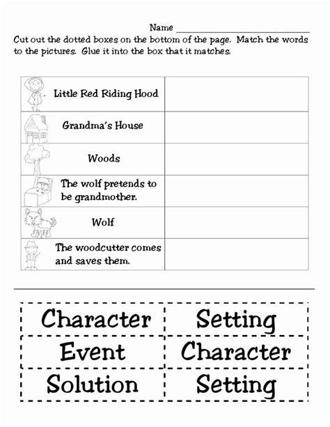 Elements Of A Story Worksheet Best Of Story Elements Activities On