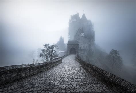 Wallpaper Castle Eltz Germany Cobblestone Mist 1920x1324 Fratch