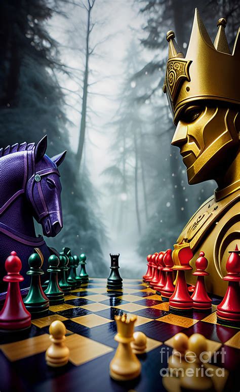 Fantasy Chess Digital Art By Arkitekta Art Fine Art America