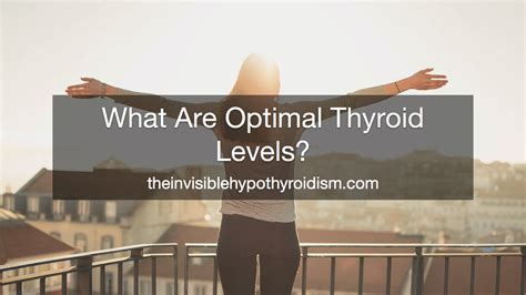 What Are Optimal Thyroid Levels