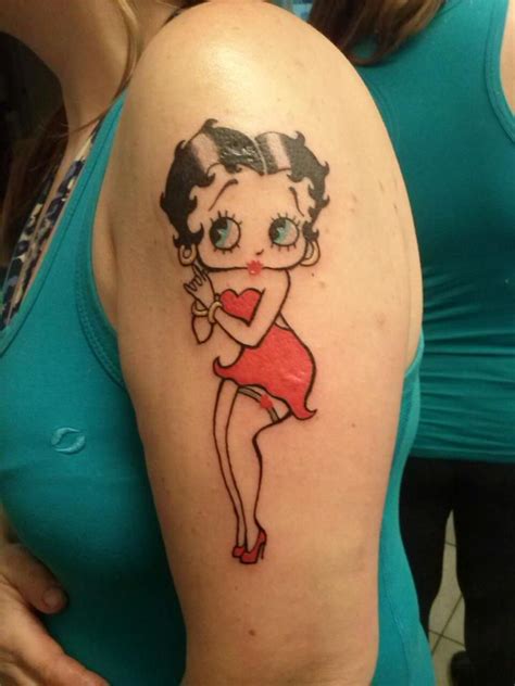 Betty Boop Tattoo By Isnabel On Deviantart Betty Boop Tattoos