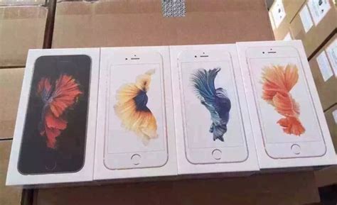 New Photos Show Iphone 6s Packaging For All Four Colors Rose Gold