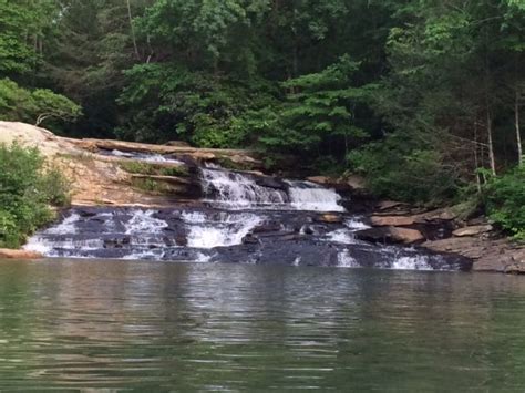 Map Lake Keowee Waterfalls Location Type Lake Great Main Channel