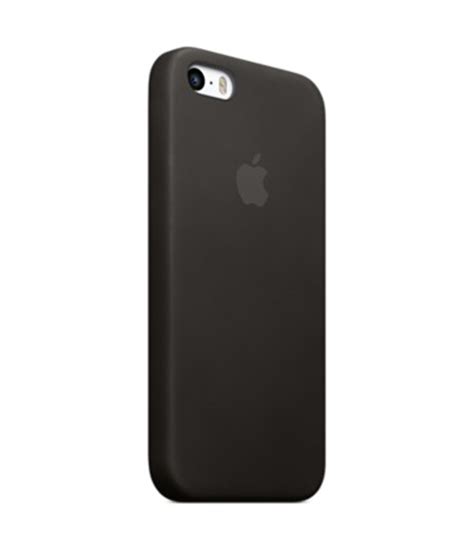 Apple Original Back Case For Apple Iphone 5s Black Plain Back Covers