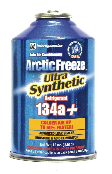 Interdynamics Arctic Freeze Car Air Conditioner Synthetic R134a