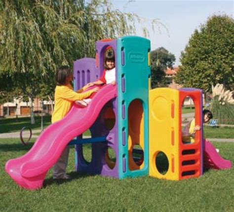 Little Tikes Playground Infantil Con 2 Toboganes — La Tienda De La Familia