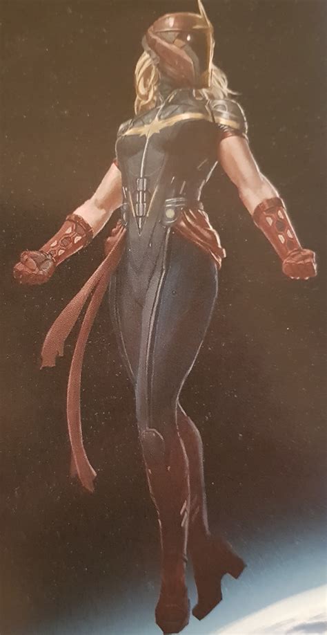 CAPTAIN MARVEL Concept Art Features Some Crazy Alternate Suit Designs And Her Binary Form Marvel