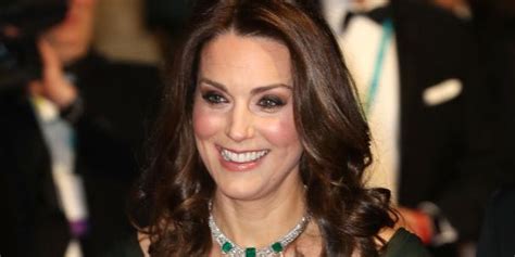 Kate Middleton Wore A Green Dress To The Baftas