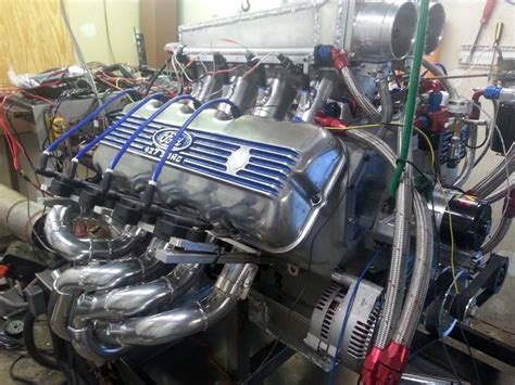 577 Inch Efi Sohc Ford 427 Engineering Ford Racing Engines Ford