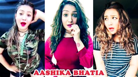 new aashika bhatia musical ly 2018 the best musically compilation youtube